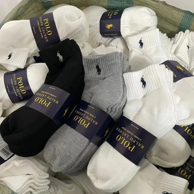 Polo Ralph Lauren Classic Sport Socks 6-Pack