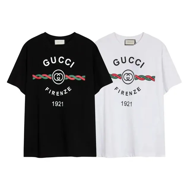 T-Shirt Gucci Firenze 1921 Print