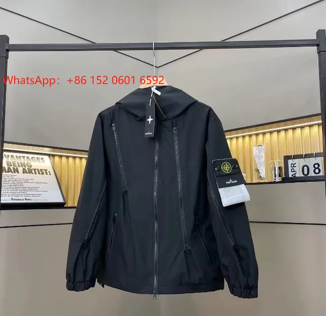 Stone Island Goggle Jacket Black
