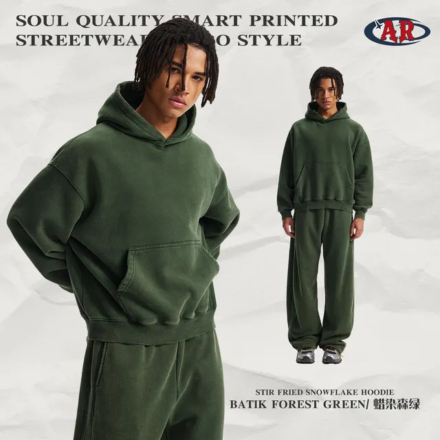 Arc'teryx Stir Fried Snowflake Hoodie Batik Forest Green
