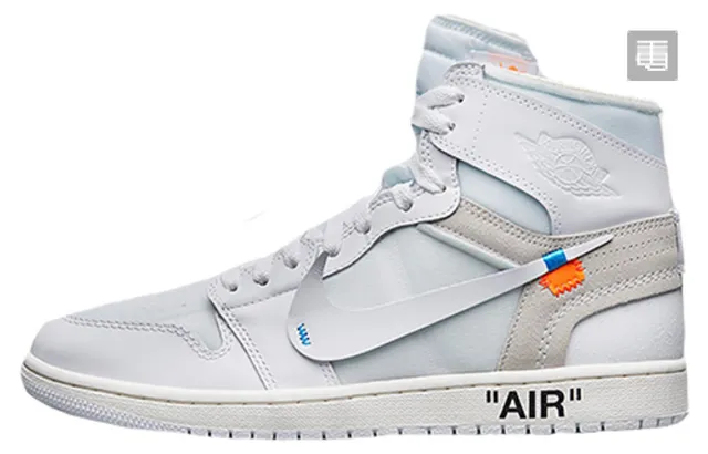 AJ1OW纯白 40.5-47.5