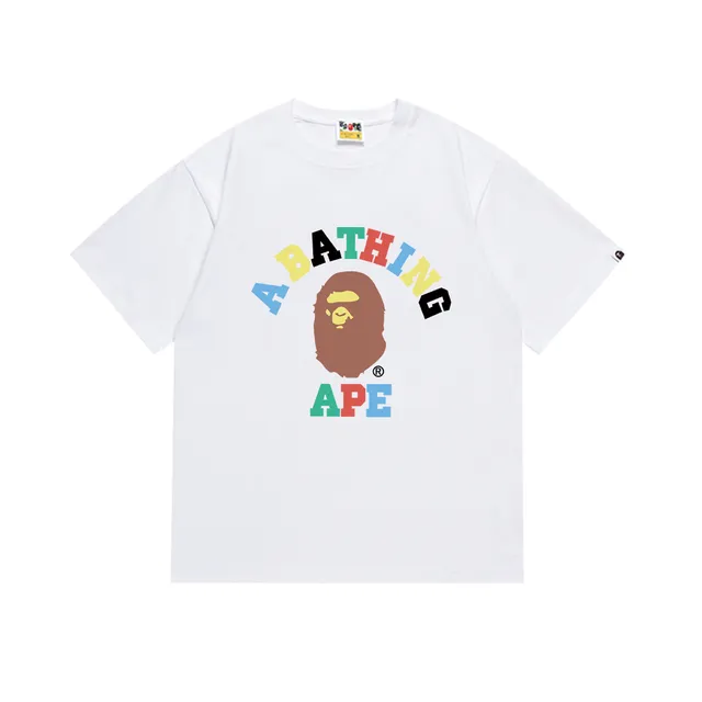 BAPE A Bathing Ape Tee Multicolor Logo