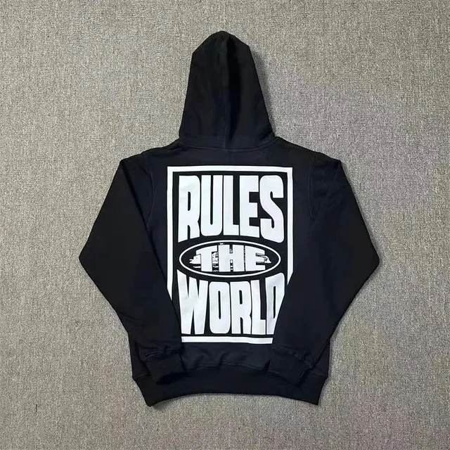 Corteiz Hoodie Rules The World Print