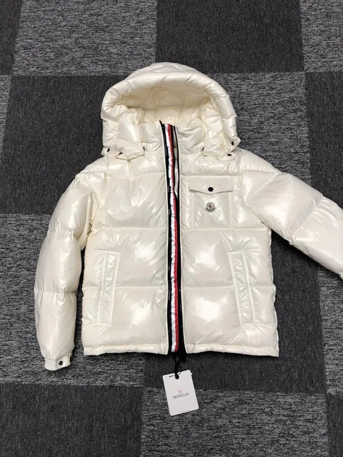 Moncler Maya Glossy White