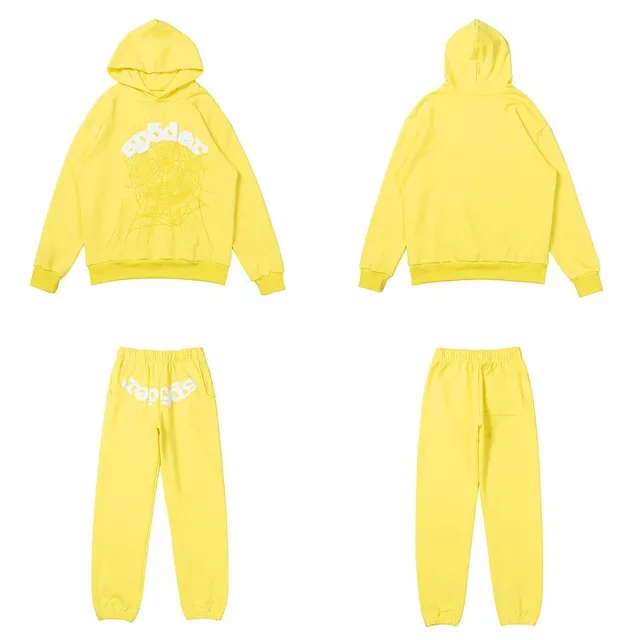 Sp5der Hoodie and Joggers Set