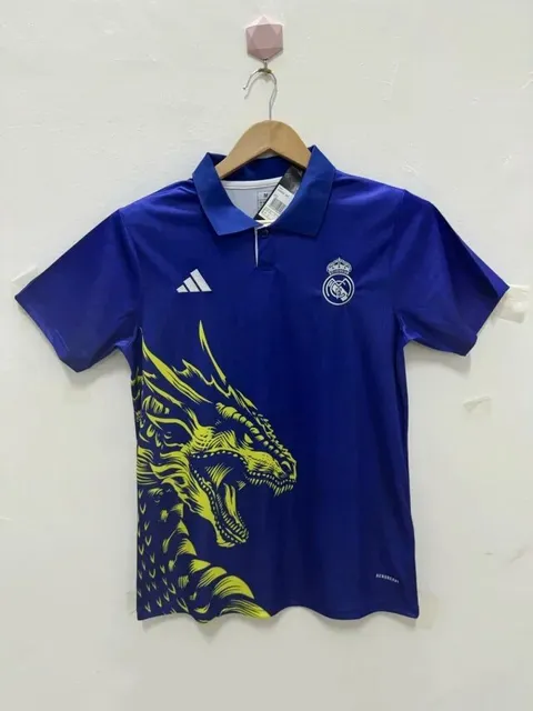 Adidas Real Madrid Polo Dragon Graphic