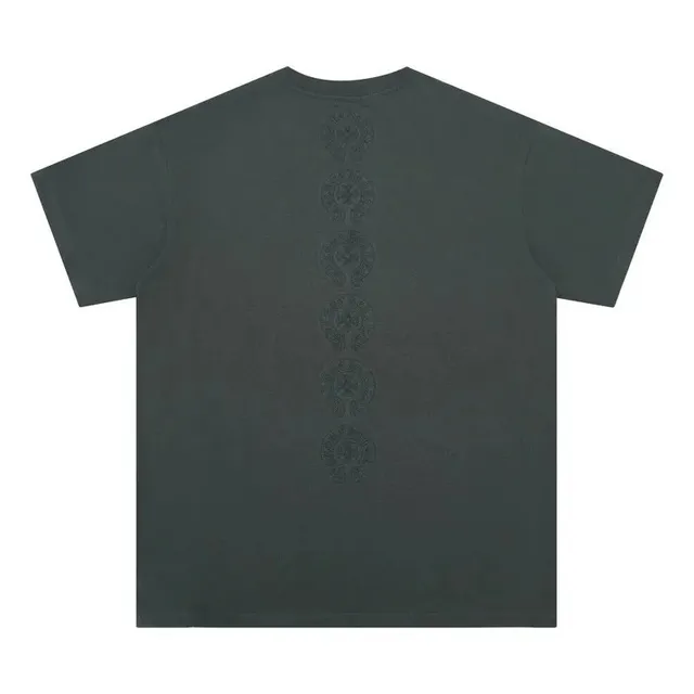 Chrome Hearts T-Shirt Embroidered Logo Stack