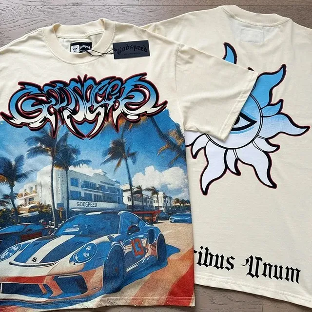 Godspeed Graphic Tee Palm Beach Raceway Print