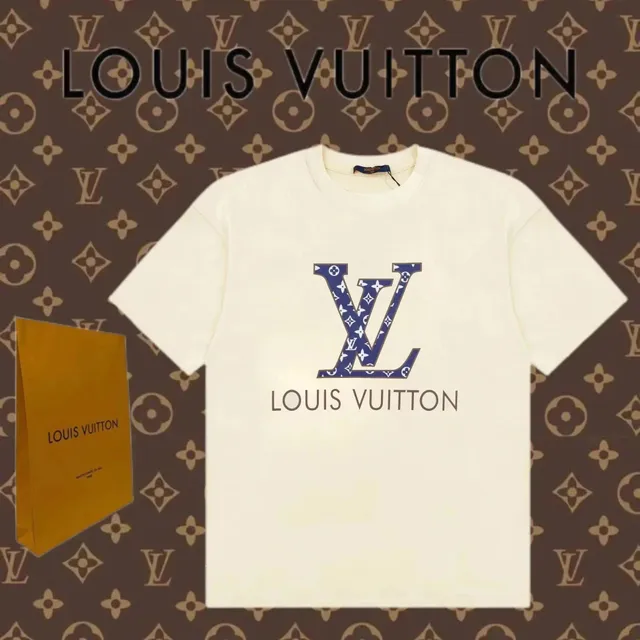 Louis Vuitton LV Logo T-Shirt Monogram Print