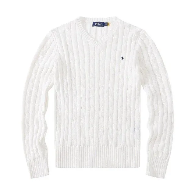 Polo Ralph Lauren Cable Knit Sweater V-Neck