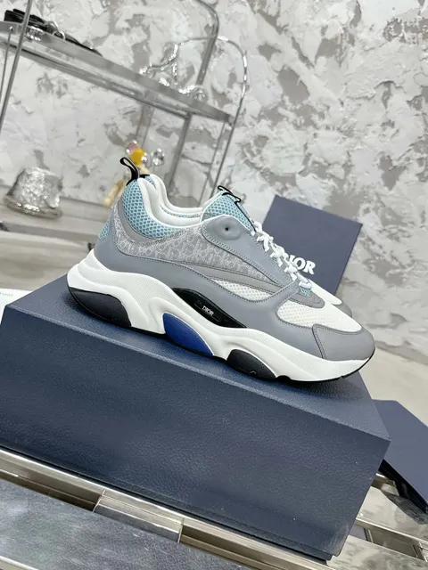 Dior B22 Grey Blue Mesh