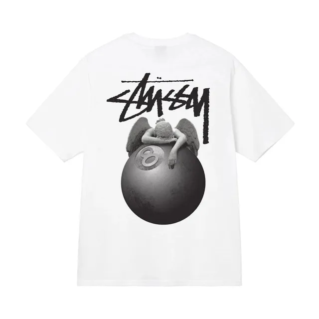 Stüssy Graphic Tee 8 Ball Angel