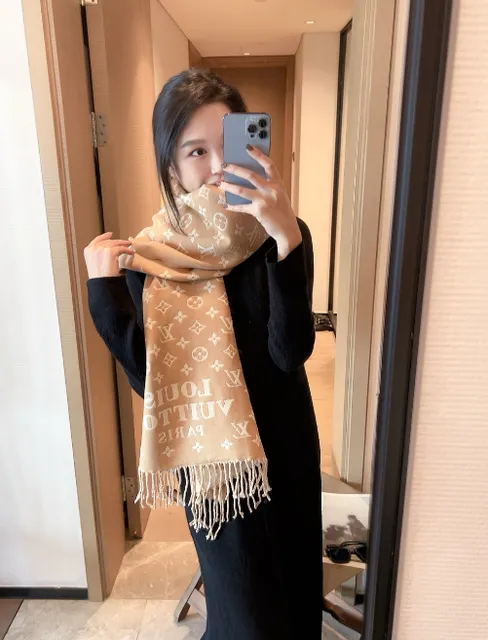 Louis Vuitton Monogram Scarf Classic LV Print