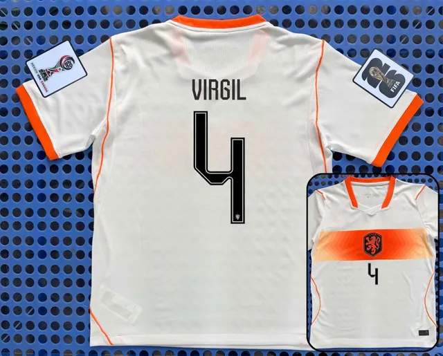 2026荷兰客场VIRGIL #4+世界杯章