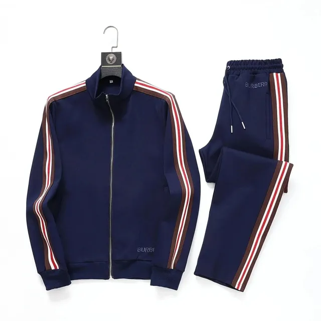 Burberry Track Suit Striped Side Tape