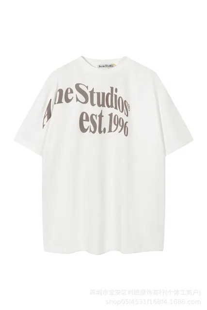 Acne Studios Logo T-Shirt Est. 1996 Print