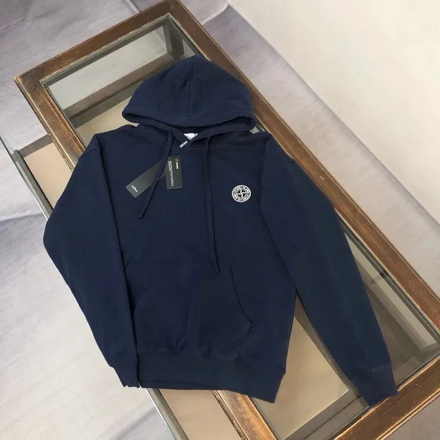 Stone Island Hooded Sweatshirt Compass Logo