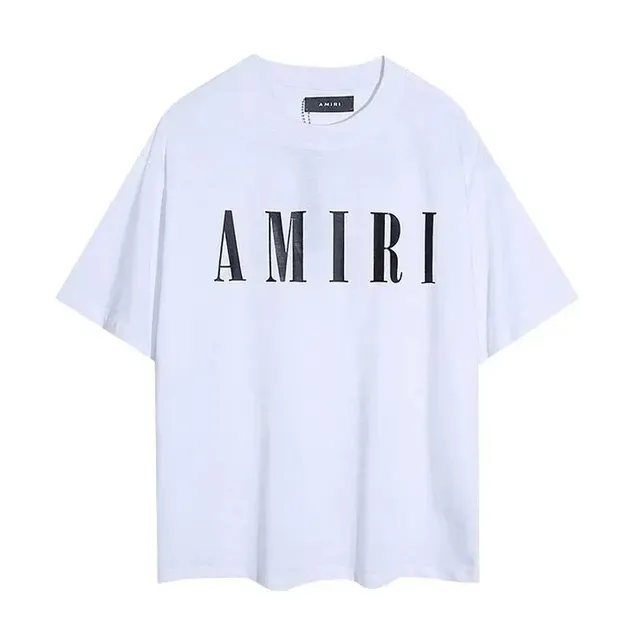 Amiri Logo Tee Bold Logo