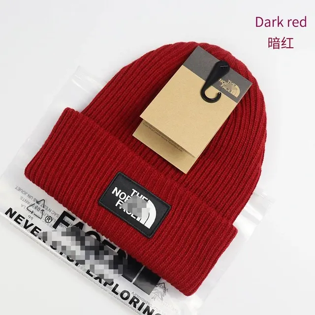 The North Face Beanie Dark Red