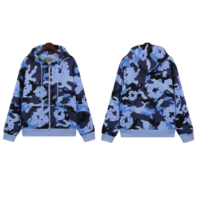 Gallery Dept. Zip-Up Hoodie Floral Camo