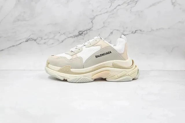 Balenciaga Triple S Cream White