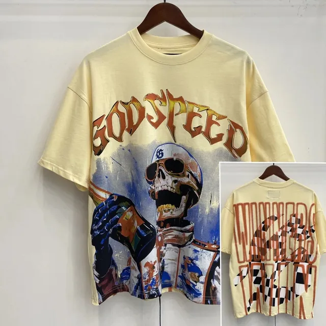 Corteiz Godspeed Tee Skull Graphic