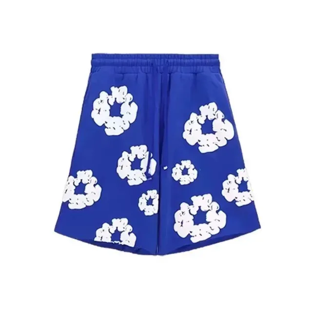 Balenciaga Printed Shorts Cloud Logo