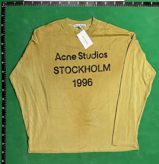 Acne Studios Long-Sleeve Tee Stockholm 1996 Print