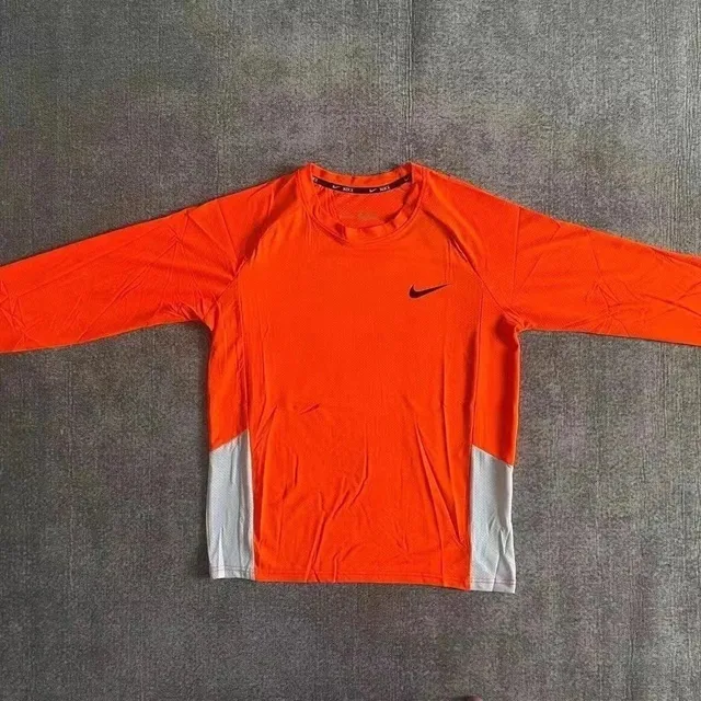 Nike Tech Fleece Long Sleeve Orange/White