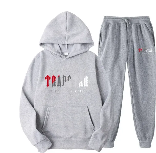 Hoodie and Joggers Set TRAPSTAR Logo