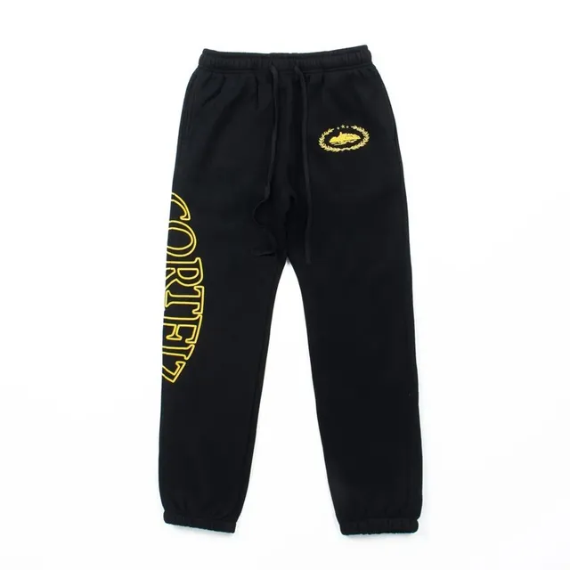 Corteiz Sweatpants Gold Logo