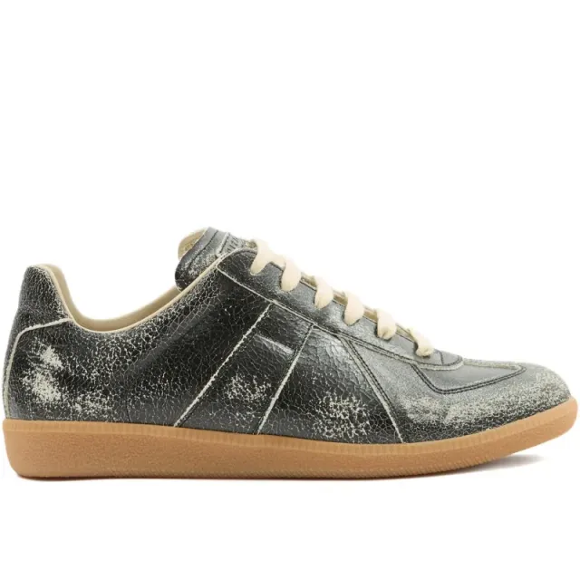 Maison Margiela Replica Sneaker Cracked Leather
