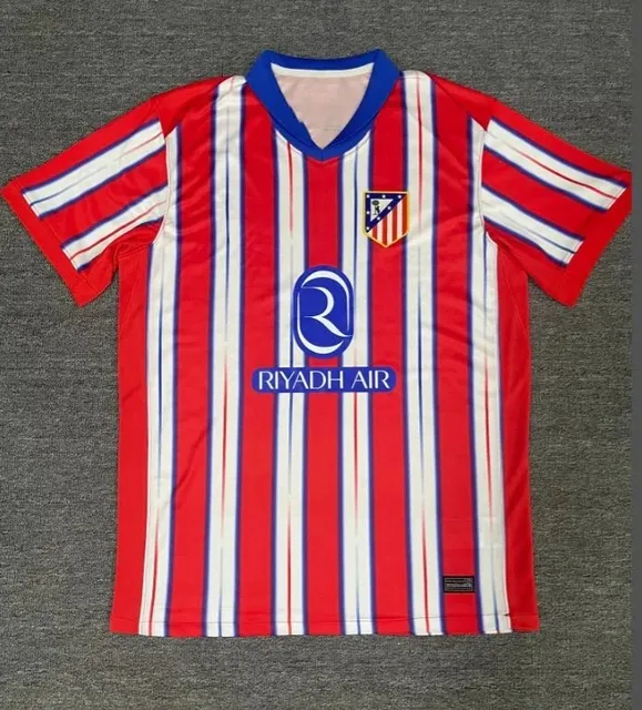 Atlético Madrid × Adidas Home Jersey Riyadh Air Sponsor