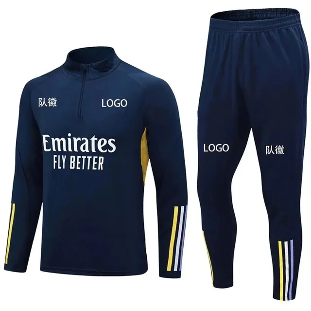 Adidas × Real Madrid Training Set Emirates Fly Better