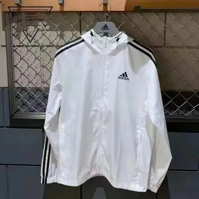 Adidas Windbreaker Jacket Classic Three-Stripes