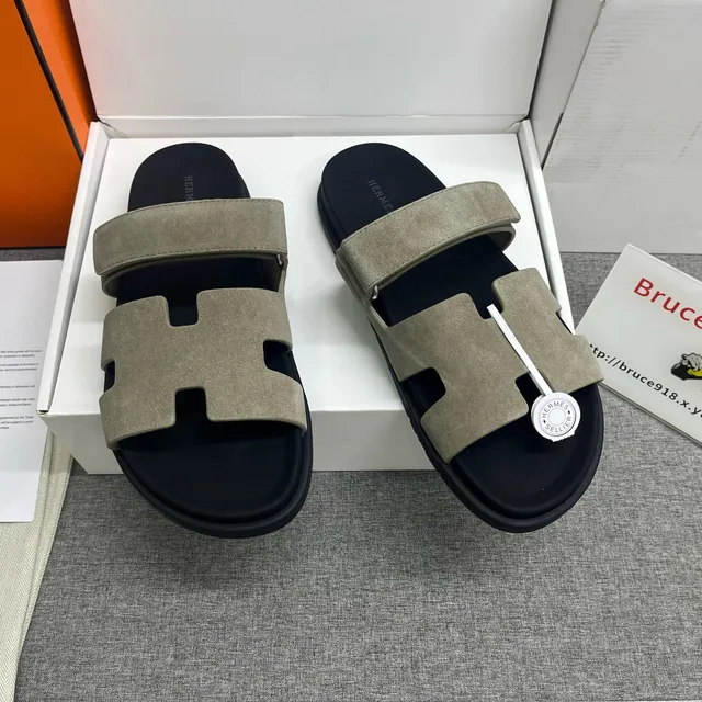 Hermès Oran Sandal Suede H-Strap