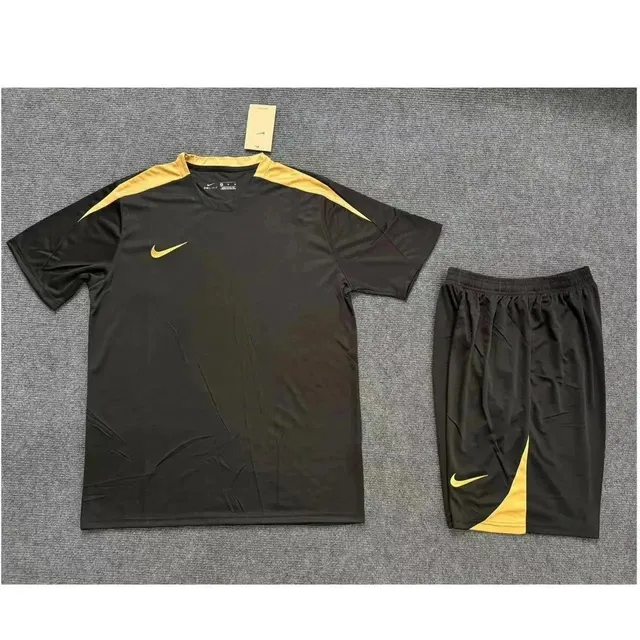 Nike Training Set Black with Gold Swoosh