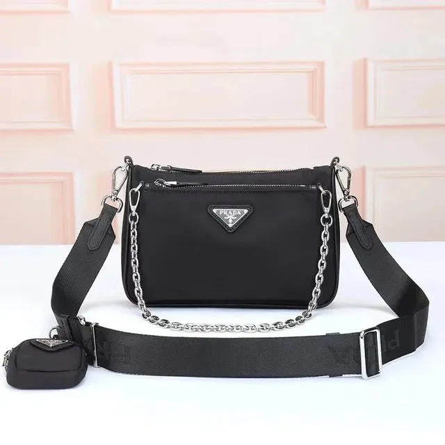 Prada Re-Edition 2005 Nylon Chain Bag