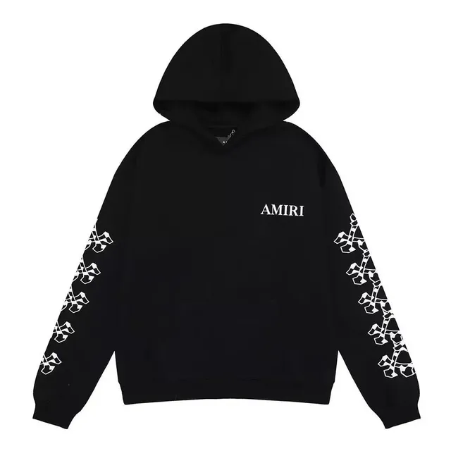 Amiri Hoodie Cross Print