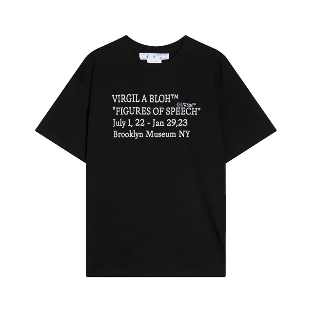 Off-White T-Shirt Figures of Speech Exhibition Print