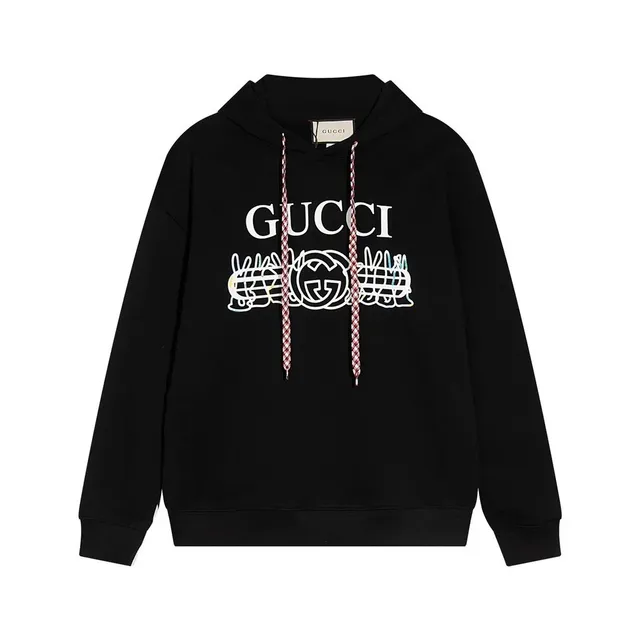 Gucci Hoodie GG Rabbit Print