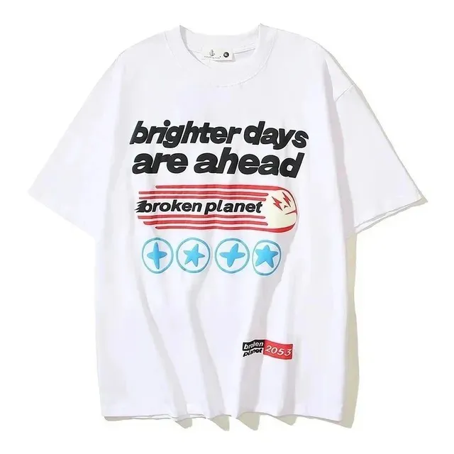 Broken Planet Graphic Tee Brighter Days Are Ahead