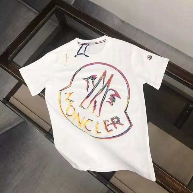 Moncler Logo T-Shirt Multicolor Logo Print