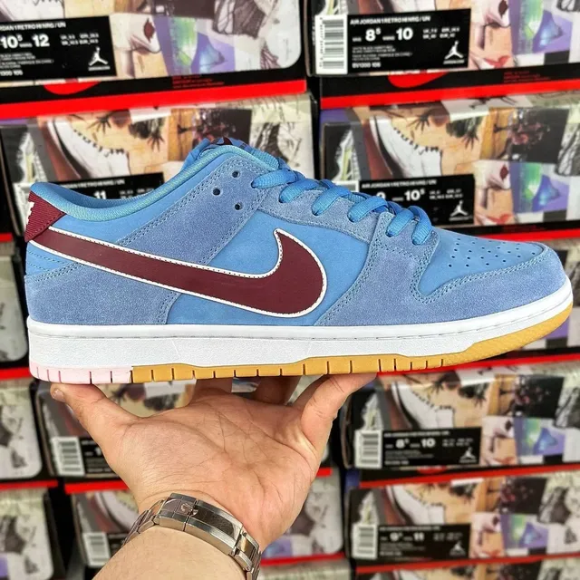 Nike Dunk Low University Blue/Maroon