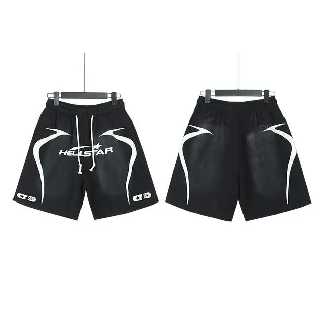 Hellstar Graphic Shorts Star Logo