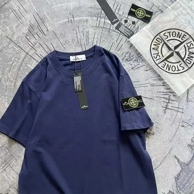 Stone Island T-Shirt Compass Logo Patch
