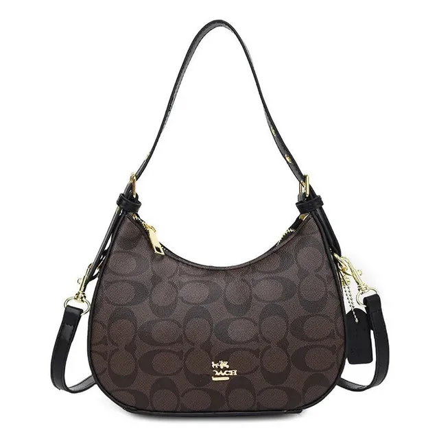 Coach Hobo Bag Signature Canvas