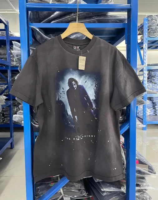 Saint Michael Graphic T-Shirt The Dark Knight Print
