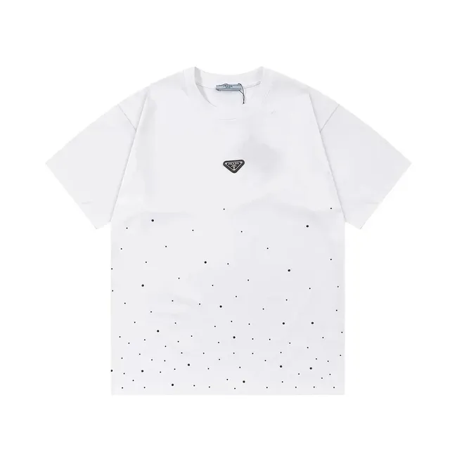 Prada Logo Tee Studded