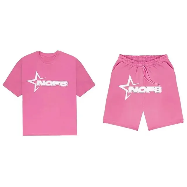Corteiz NOFS Tee & Shorts Set Star Logo